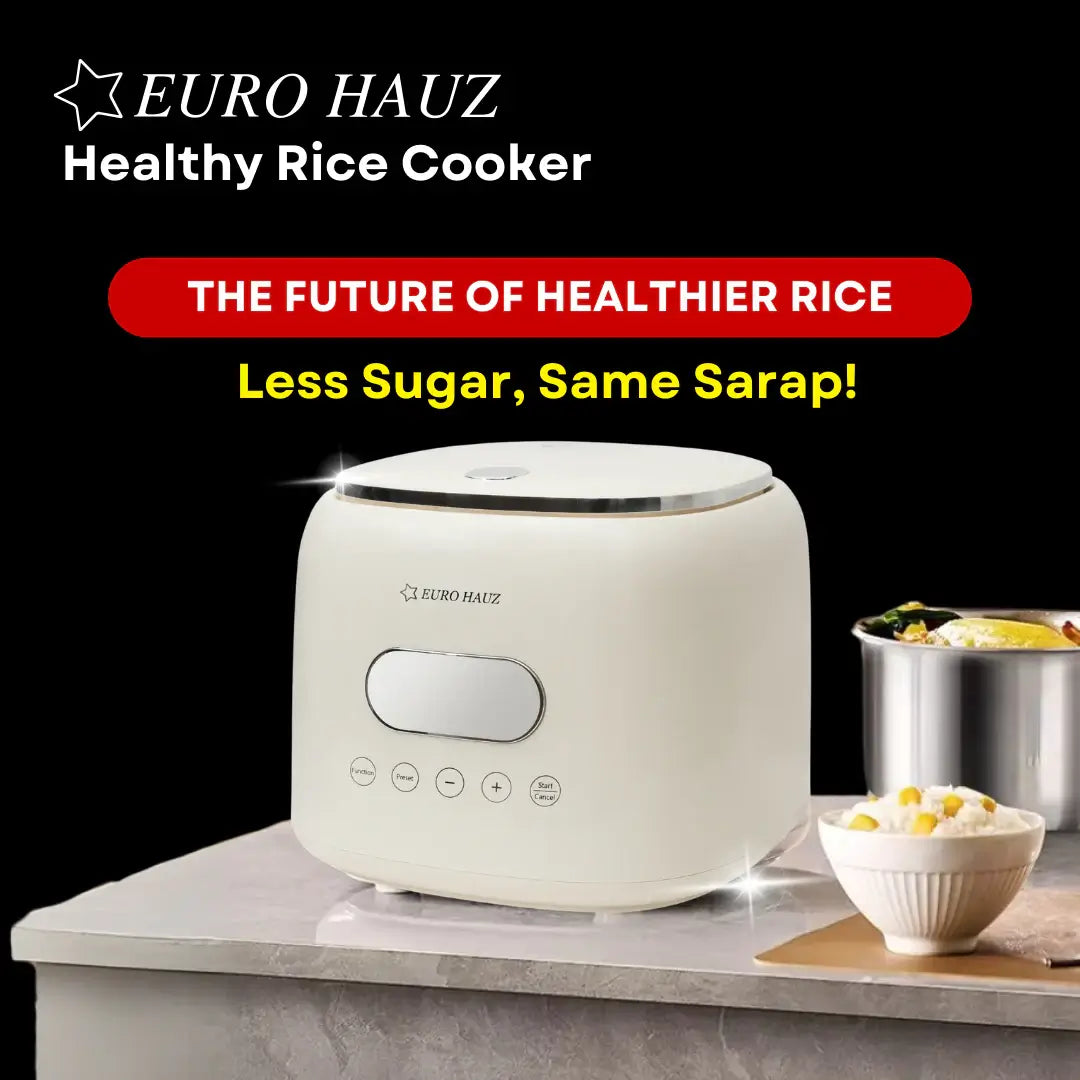 Eurohauz Healthy Rice Cooker with FREEBIES