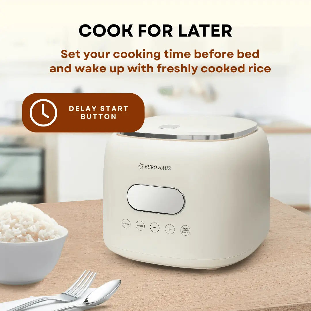 Eurohauz Healthy Rice Cooker with FREEBIES