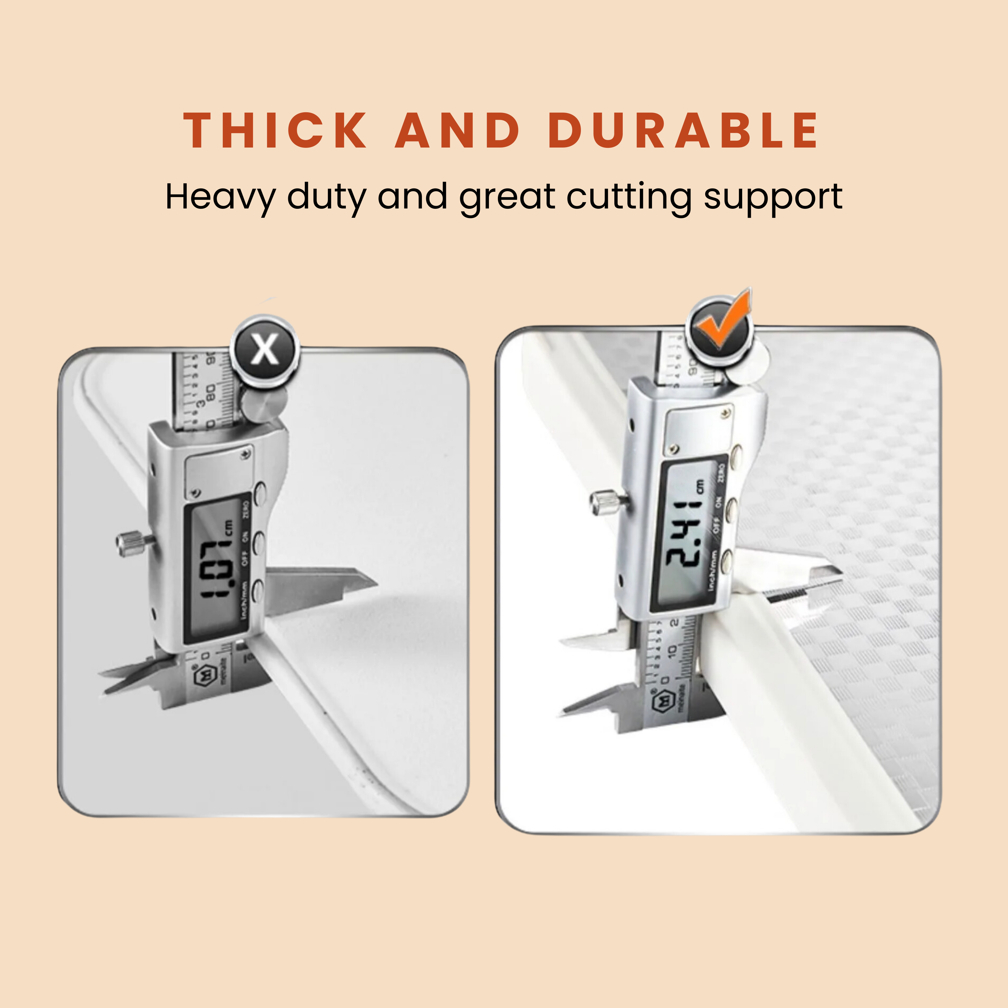 Euro Hauz™ FlexiCut Antibacterial Stainless Steel Chopping Board