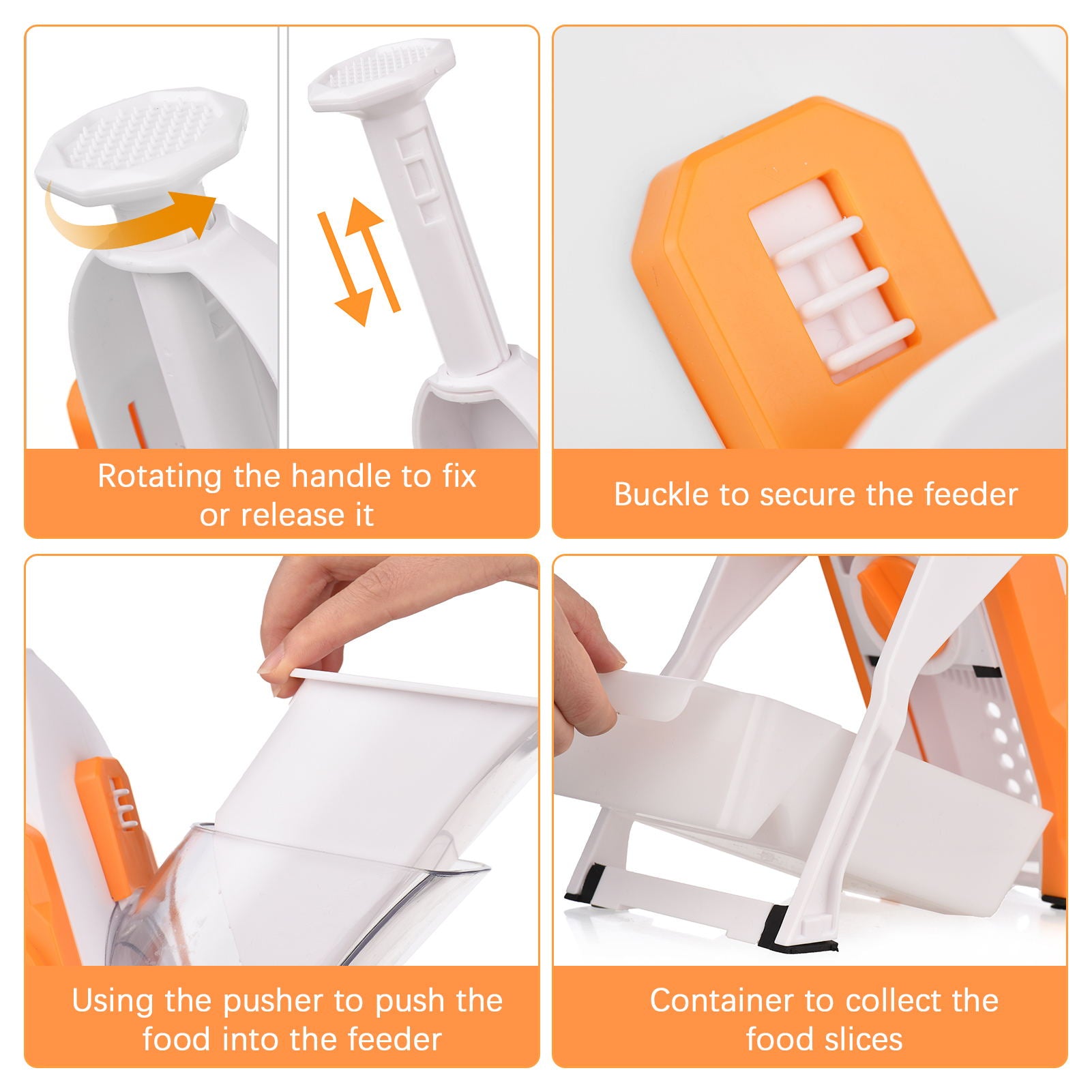 Euro Hauz 8 in 1 Vegetable Slicer