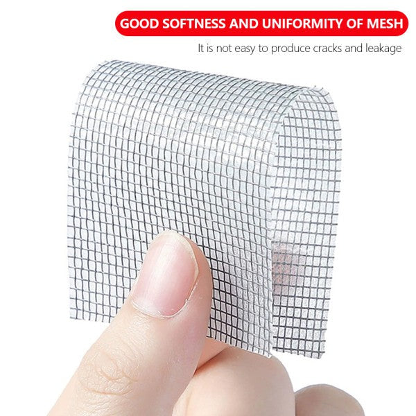 2M Screen Repair Tape Window Door Black Adhesive Sticker Mesh Roll Patch Tape