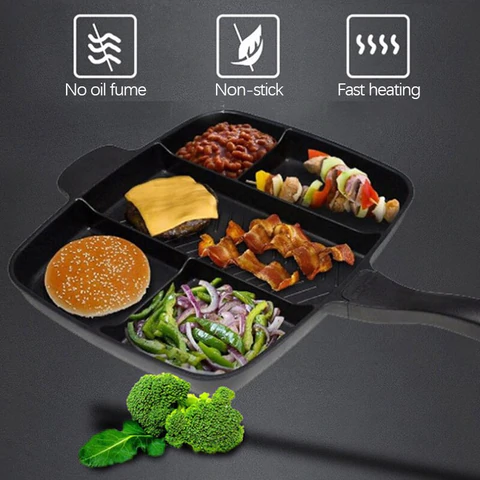 Euro Hauz™ 5 in 1 Frying Pan